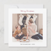 シンプルカスタムモダンテンプレート シーズンカード (正面)