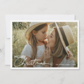 シンプルカスタムモダンテンプレート シーズンカード (正面)