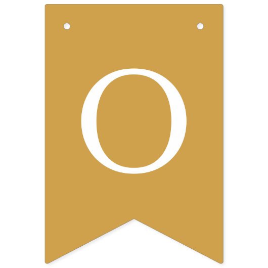 シンプルカスタムモダン名の色おめでとう バンティングフラッグ (第2の旗)