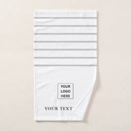 シンプルカスタムモダン文字 ハンドタオル