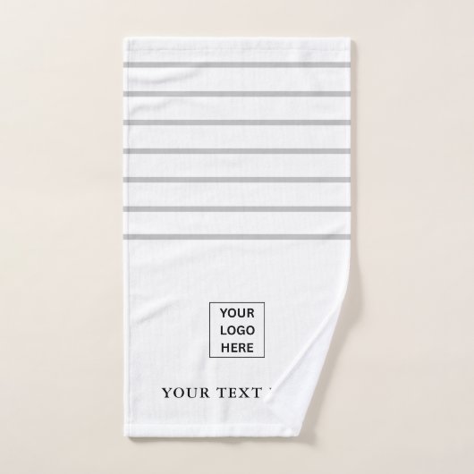 シンプルカスタムモダン文字 ハンドタオル (ハンドタオル)