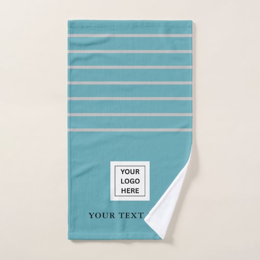 シンプルカスタムモダン文字 ハンドタオル (ハンドタオル)