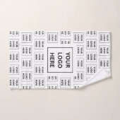 シンプルカスタムモダン文字 ハンドタオル (ハンドタオル)