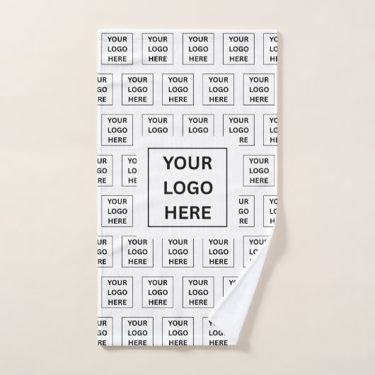 シンプルカスタムモダン文字 ハンドタオル (ハンドタオル)