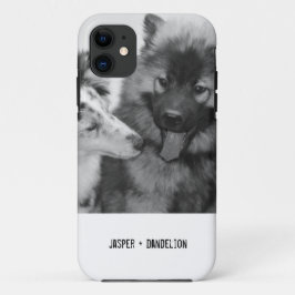 シンプルカスタムモダンPet/People写真 iPhone 11 ケース