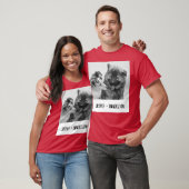 シンプルカスタムモダンPet/People写真 Tシャツ (ユニセックス)