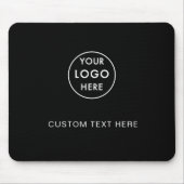 シンプルカスタムロゴイベントプロモーション マウスパッド (正面)