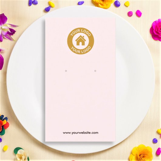 シンプルカスタムロゴジュエリー表示カード 名刺