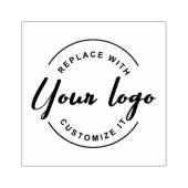 シンプルカスタムロゴテンプレート ラバースタンプ (インプリント)