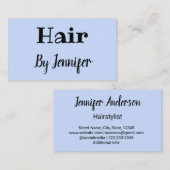 シンプルカスタムロゴ  コーリングカード (正面/裏面)