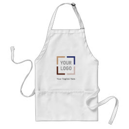 シンプルカスタム会社のロゴパーソナライズされたAdult Apro スタンダードエプロン