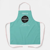 シンプルカスタム会社のロパーソナライズされたゴ エプロン (正面)