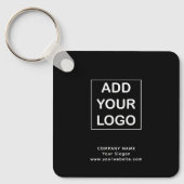 シンプルカスタム会社ロゴ キーホルダー (正面)