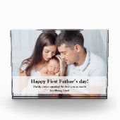シンプルカスタム写真父の日 フォトブロック (正面)