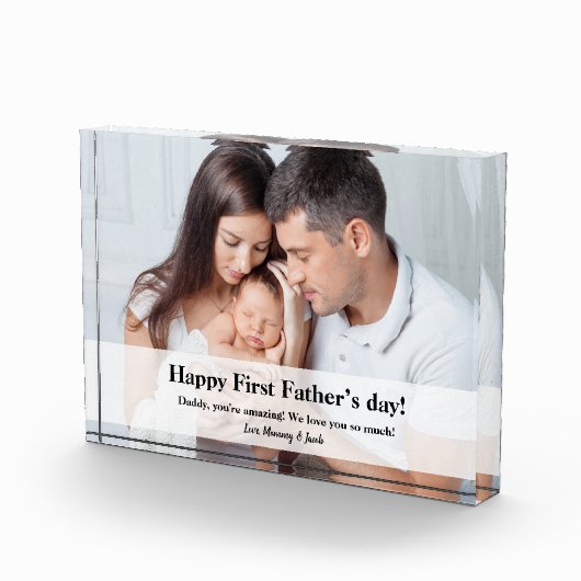 シンプルカスタム写真父の日 フォトブロック (右)