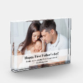 シンプルカスタム写真父の日 フォトブロック (左)