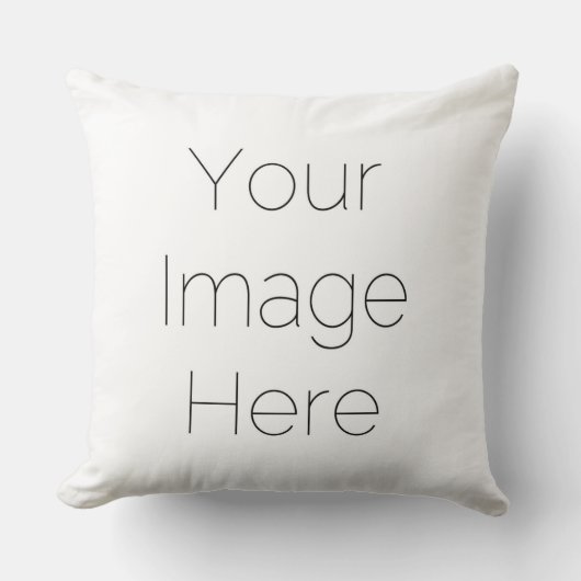 シンプルカスタム写真装飾用クッション クッション (正面)