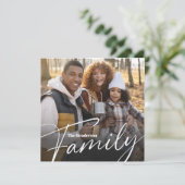 シンプルカスタム写真 サンキューカード (スタンド正面)