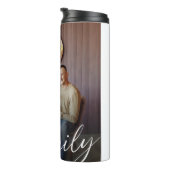 シンプルカスタム写真 タンブラー (回転右)