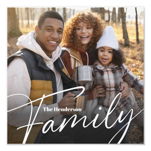 シンプルカスタム写真 フォトプリント (正面)