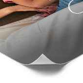 シンプルカスタム写真 ポスター (角)