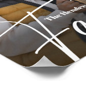 シンプルカスタム写真 ポスター (角)