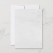 シンプルカスタム悔やみや弔慰サンキューカード サンキューカード (裏面)