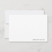 シンプルカスタム感謝 サンキューカード (裏面)