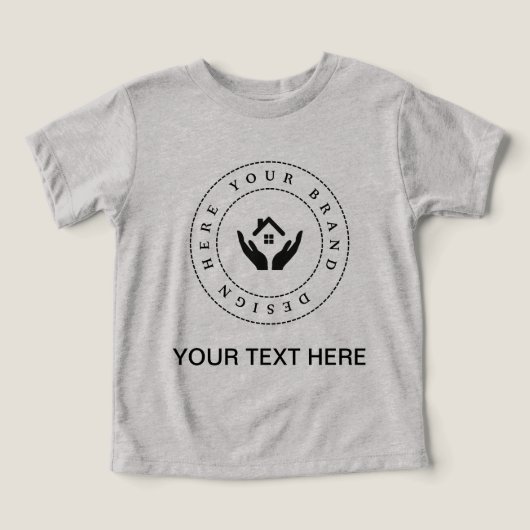 シンプルカスタム文字ロゴ (デザイン正面)