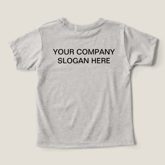 シンプルカスタム文字ロゴ (デザイン裏面)