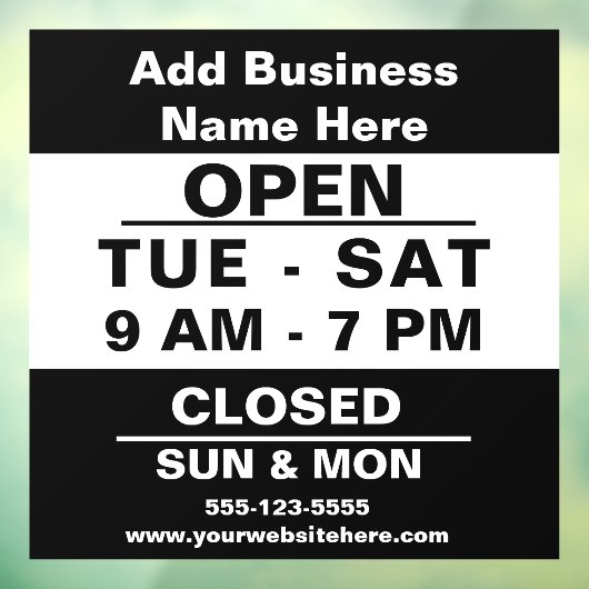 シンプルカスタム時間記号 ウィンドウサイン (シート3)