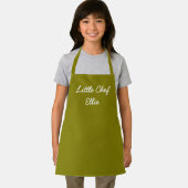 シンプルカスタム書道リトルシェフ エプロン (インサイチュ)