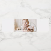 シンプルカスタム水瓶札 ペットボトルラベル (シングルラベル)