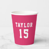 シンプルカスタム紙カップ 紙コップ (正面)