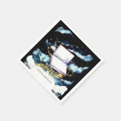 シンプルカスタム誕生日 スタンダードカクテルナプキン (角)