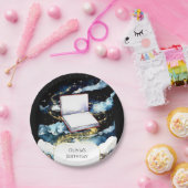 シンプルカスタム誕生日 ペーパープレート (パーティー)