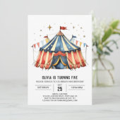 シンプルカスタム誕生日 招待状 (スタンド正面)