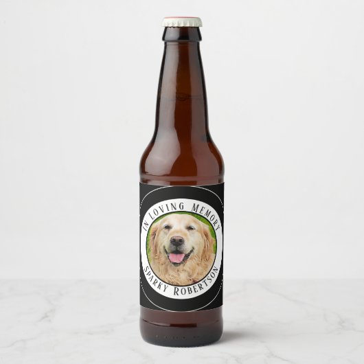 シンプルカスタム ビールラベル (正面)