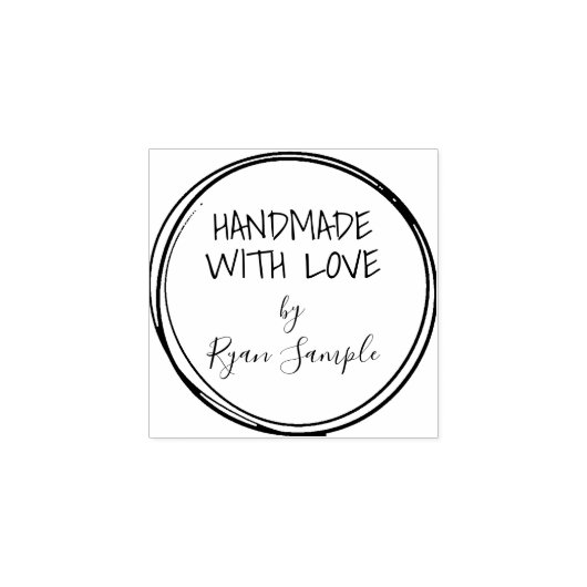 シンプルカスタム ラバースタンプ (インプリント)