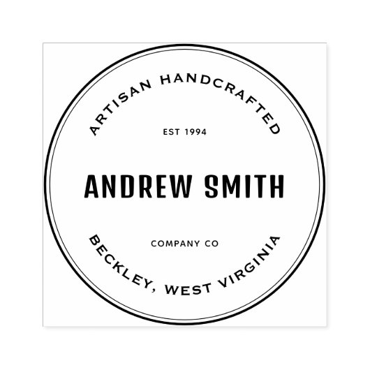 シンプルカスタム ラバースタンプ (インプリント)