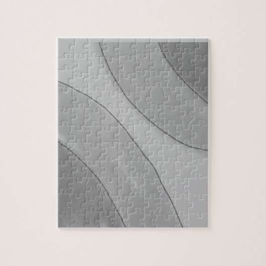 シンプルカスタムBLACK mandala monogramあなたの名前を追加 ジグソーパズル (縦)