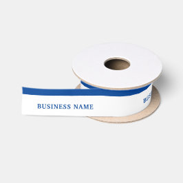 シンプルカスタムBusiness Nameブランド サテンリボン