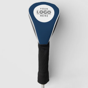 シンプルカスタムNavy Blue Business Logoブランド ゴルフヘッドカバー