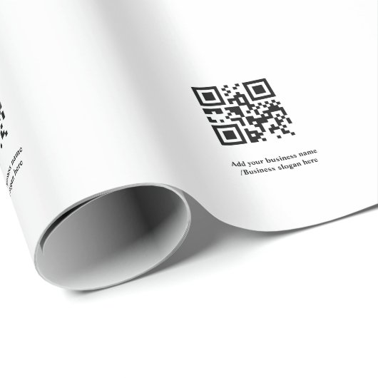 シンプルカスタムQRコードにより、Roという名前のロゴが追加さクラシックれます。 ラッピングペーパー (ロールコーナー)