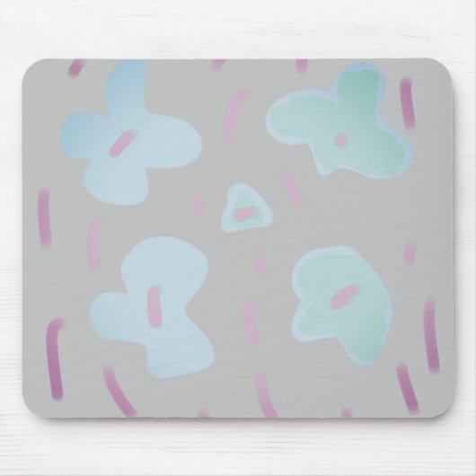 シンプルカスタムQRコード名を追加するロゴクラシックRo マウスパッド (正面)