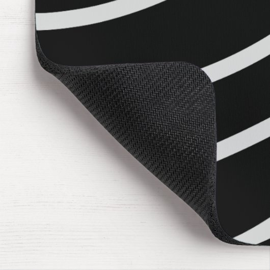 シンプルカスタムQRコード名を追加するロゴクラシックRo マウスパッド (コーナー)