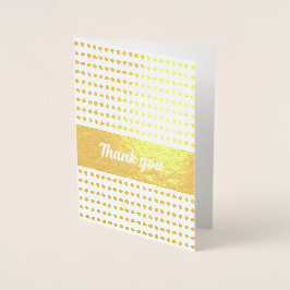 シンプルカスタムThank you Foil Card 箔カード