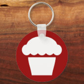 シンプルカップケーキ キーホルダー (正面)