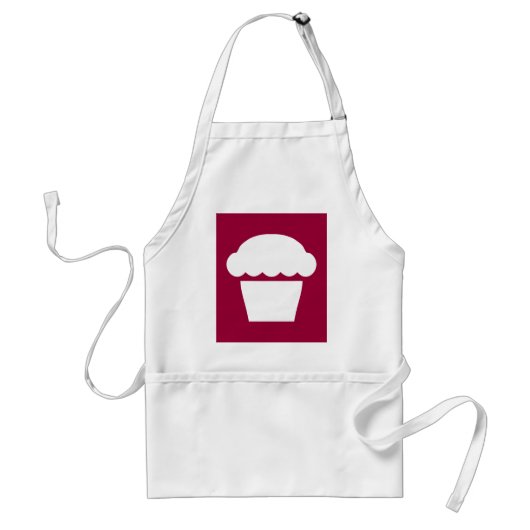 シンプルカップケーキ スタンダードエプロン (正面)