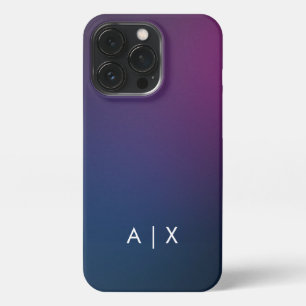 シンプルカップル名モノグラムの iPhone 13 PROケース